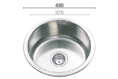 RB430 round sink bowl