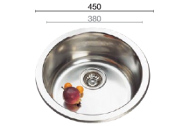 RB450 round sink bowl