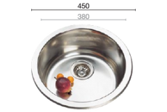 RB450 round sink bowl