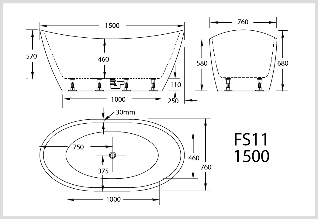 FS11-1500mm - diagram