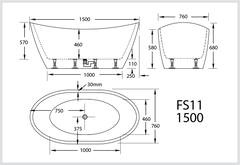 FS11-1500mm - diagram