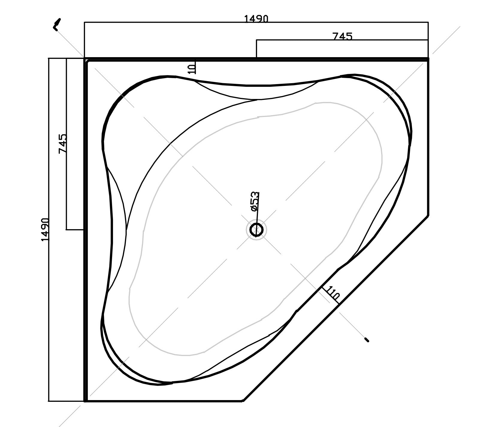  FS53 bath diagram