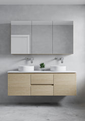 Modern Nova Vanity with mirrors 