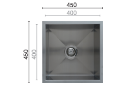 QS400/QR400 single bowl